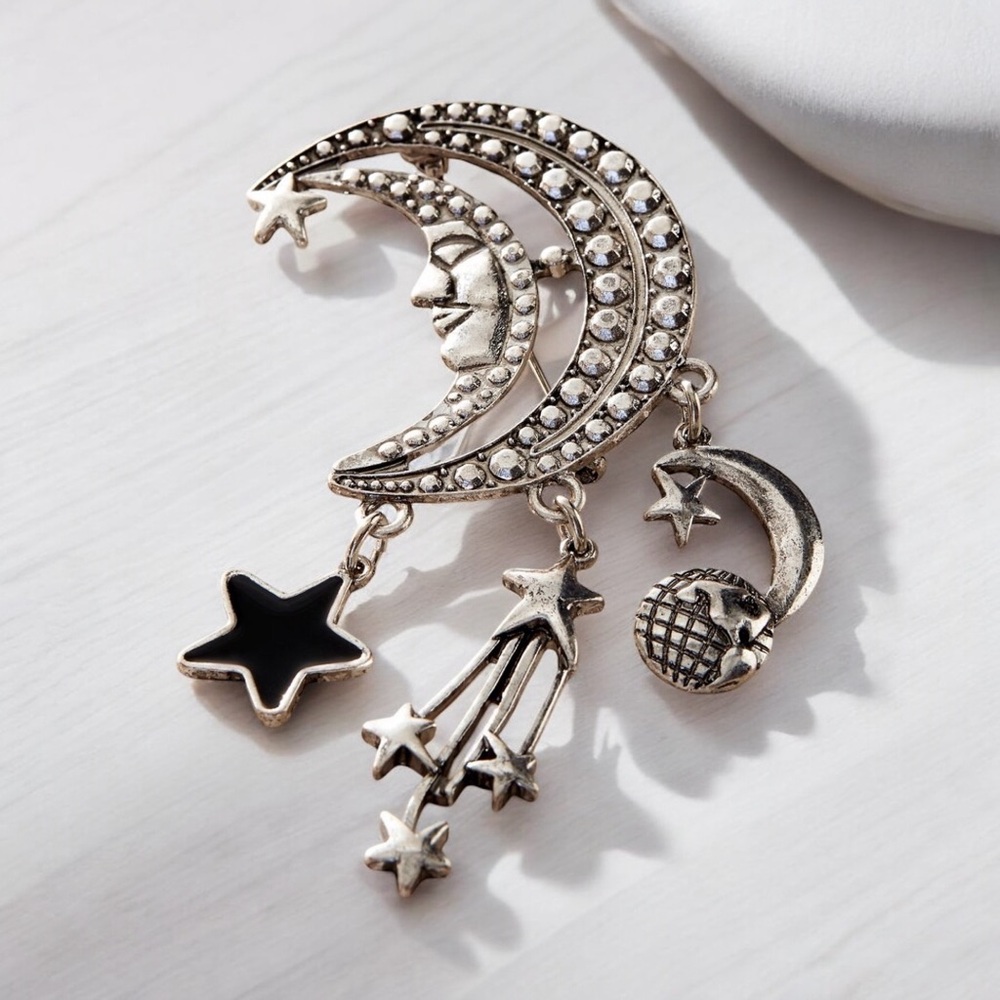 🆕Free People Celestial Dreams Brooch - Picture 3 of 5